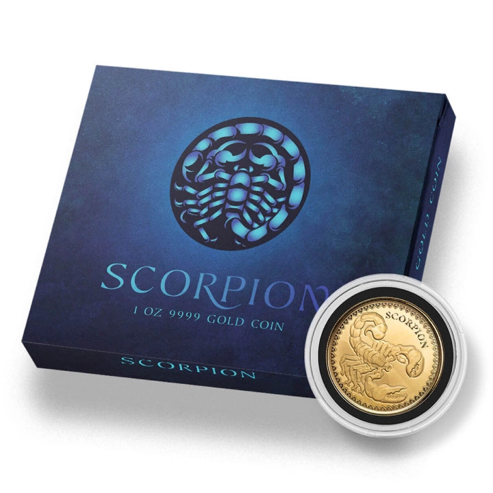 Czad: Scorpion 1 uncja Złota 2022 Proof