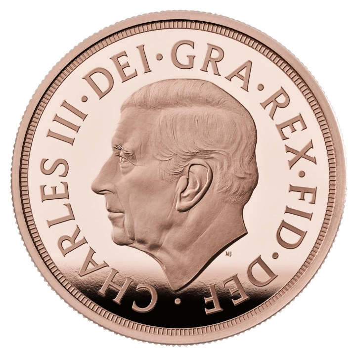 Wielka Brytania: Zestaw 5 monet Suweren 2024 Proof