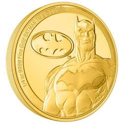 Niue: DC Comics - Batman 1/4 uncji Złota 2022 Proof