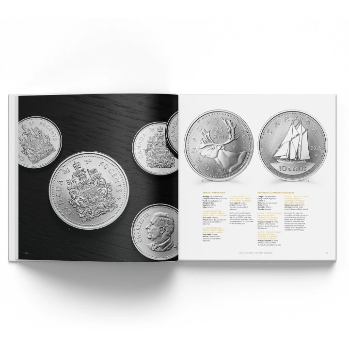 Zestaw Canada: Annual Collection Book with Special Edition 6 monet 2024