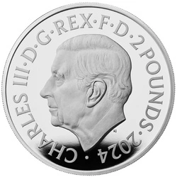 Britannia 1 uncja Srebra 2024 Proof