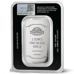 Sztabka Nascar International Cup kolorowana 1 uncja Srebra 2025