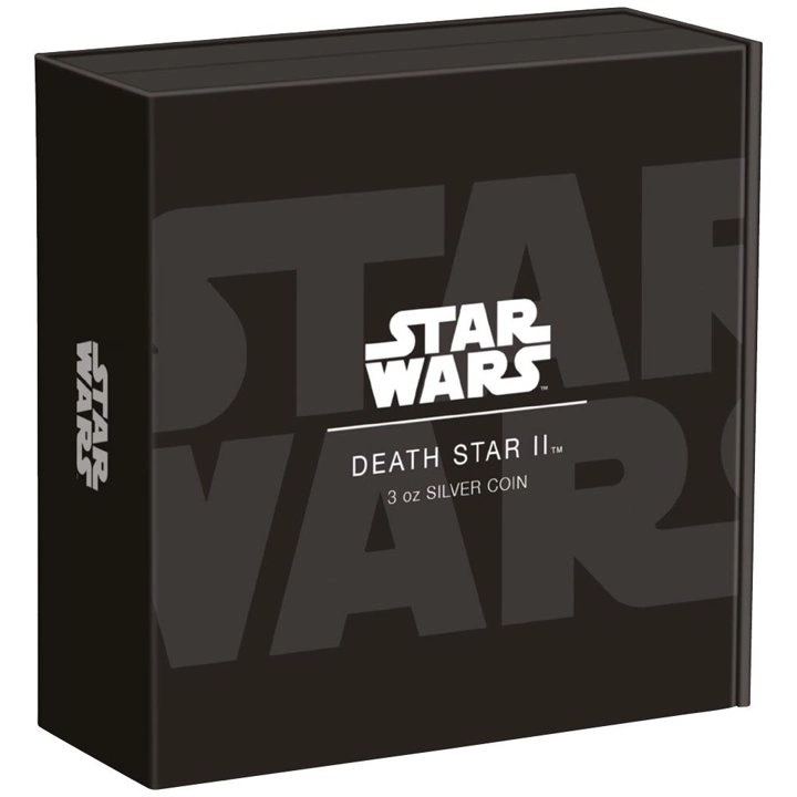 Niue: Star Wars "Death Star 2" 3 uncje Srebra 2023 Proof