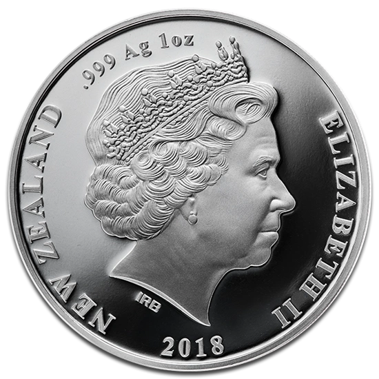 Kiwi 1 uncja Srebra 2018 Proof