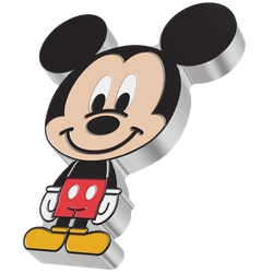 Niue: Disney - Mickey Chibi Coin kolorowany 1 uncja Srebra 2021 Proof