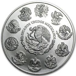 Mexican Libertad 1 uncja Srebra 2004