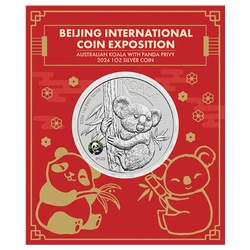 Koala 1 uncja Srebra 2024 Panda Privy (BICE)