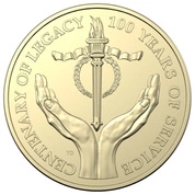 Centenary of Legacy $1 Brąz Aluminiowy 2023