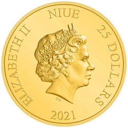 Niue: Harry Potter Classic - Dobby the House Elf 1/4 uncji Złota 2021 Proof