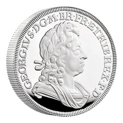 British Monarchs: King George I 2 uncje Srebra 2022 Proof