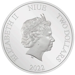 Niue: Star Wars The Mandalorian – Boba Fett 1 uncja Srebra 2022 Proof