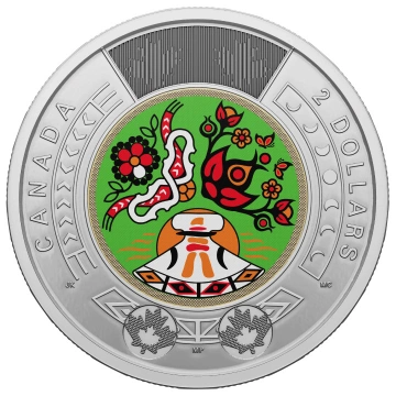 Canada: National Indigenous Peoples Day kolorowany $2 2023
