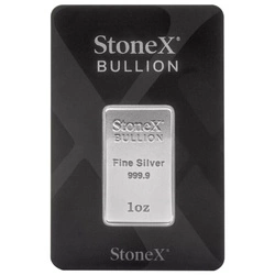 Sztabka StoneX Bullion 1 uncja Srebra 