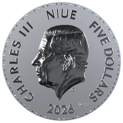 Niue: Year of the Horse 2 uncje Srebra 2026 Prooflike