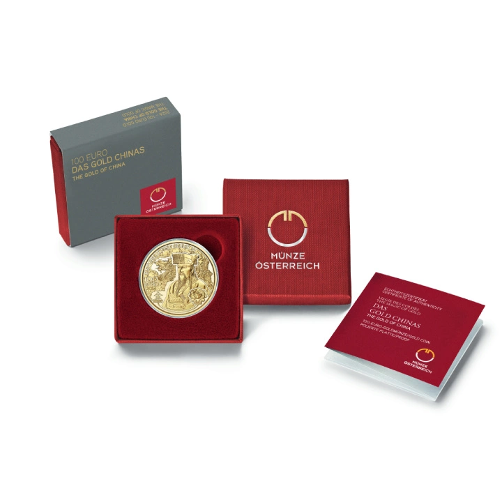The Gold of China 100 Euro Złoto 2024 Proof
