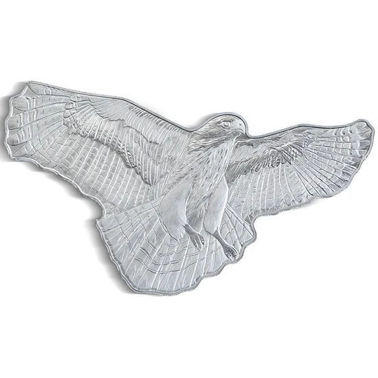 Hunters of the Sky: Myszołów Rdzawosterny 1 uncja Srebra 2020 Proof