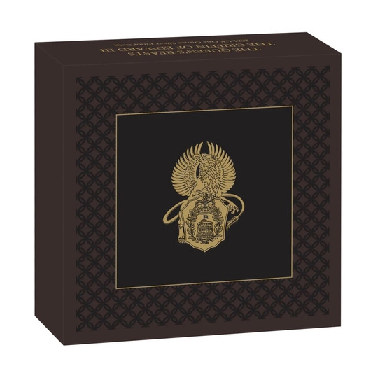 Bestie Królowej: Gryf Edwarda III 1 uncja Srebra 2021 Proof