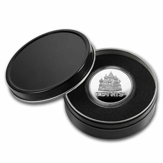 Niue: Tetris 1 uncja Srebra 2021 Proof