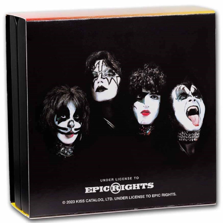 Niue: KISS 50th Anniversary 1 uncja Złota 2023