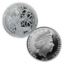 Maui i Słońce: Zestaw 2 monet 2 x 1 uncja Srebra 2018