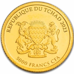 Czad: Red Panda 0,5 grama Złota 2023