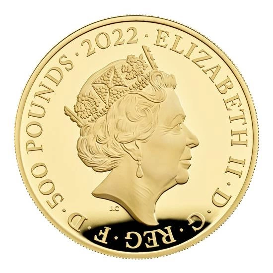The 40th Birthday of HRH The Duke of Cambridge 5 uncji Złota 2022 Proof