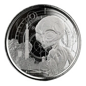 Ghana: Alien 1/2 uncji Srebra 2021
