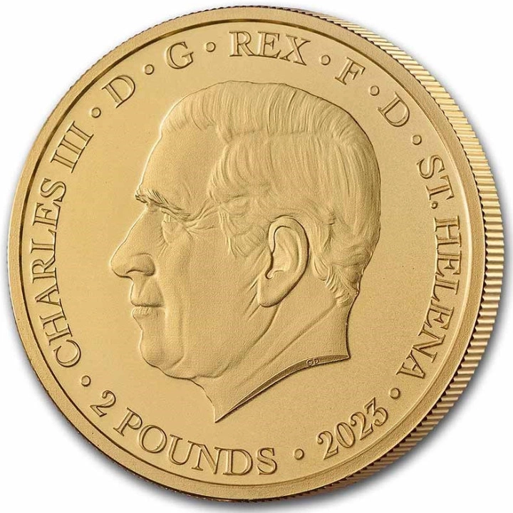 St Helena: Goddesses - Eos and the Horses 1/4 uncji Złota 2023