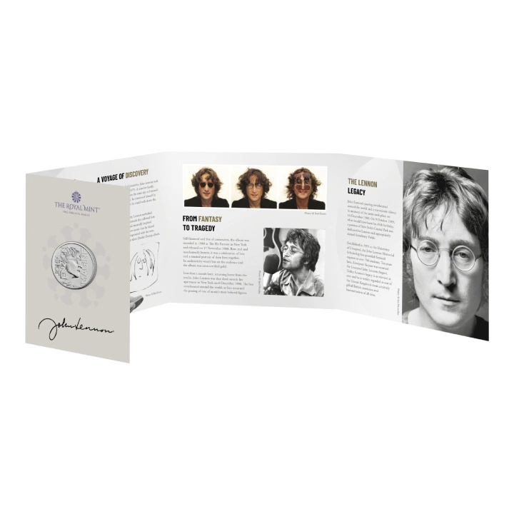 John Lennon £5 Miedzionikiel 2025