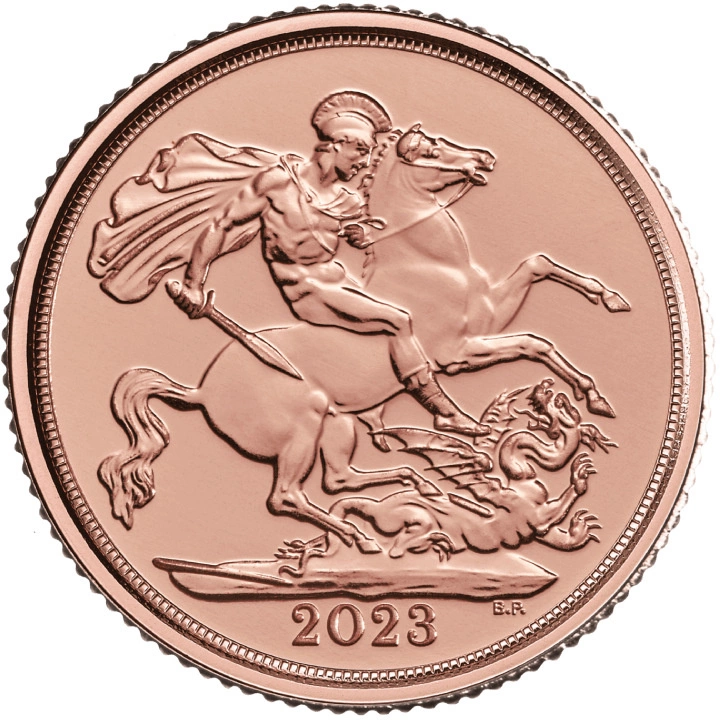 Wielka Brytania: The Coronation 1/4 Sovereign 2023