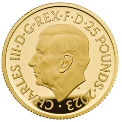 Britannia 1/4 uncji Złota 2023 Proof