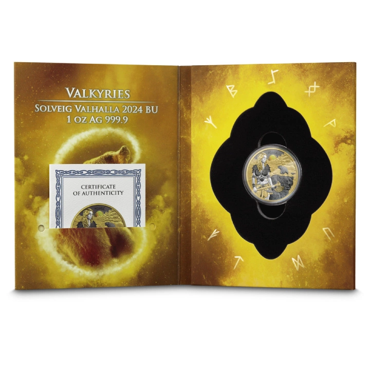 Valkyries: Solveig Valhalla 1 uncja Srebra 2024 Multimetal