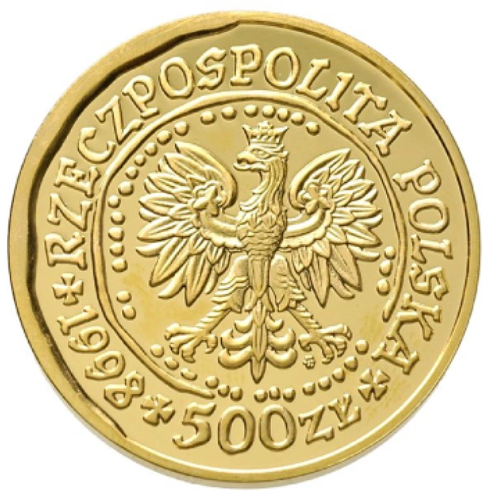Orzeł Bielik 1 uncja Złota 1998
