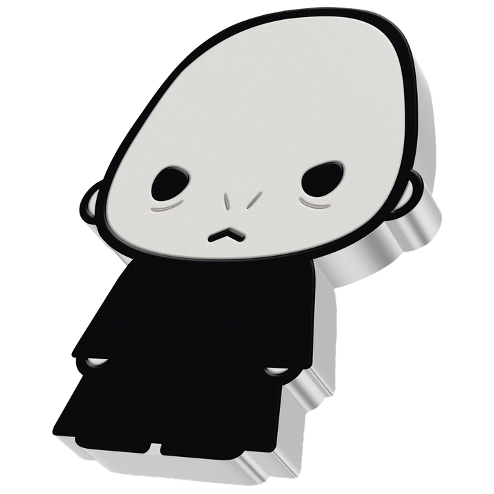 Niue: Harry Potter - Voldemort Chibi Coin kolorowany 1 uncja Srebra 2021 Proof