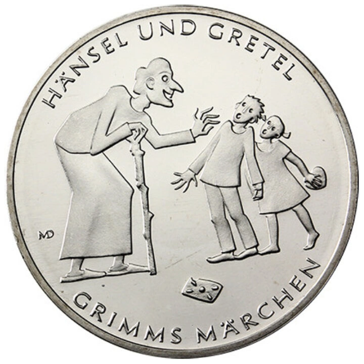 Niemcy, 10 Euro Srebro Różne Roczniki (próba Ag.625)