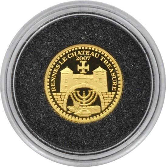 Rennes le Château 1/25 uncji Złota 2007 Proof