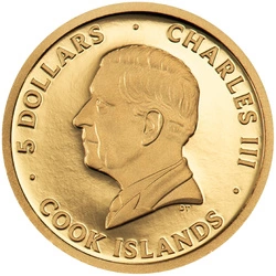 Cook Islands: Château de Chambord 0,5 grama Złota 2024 Proof
