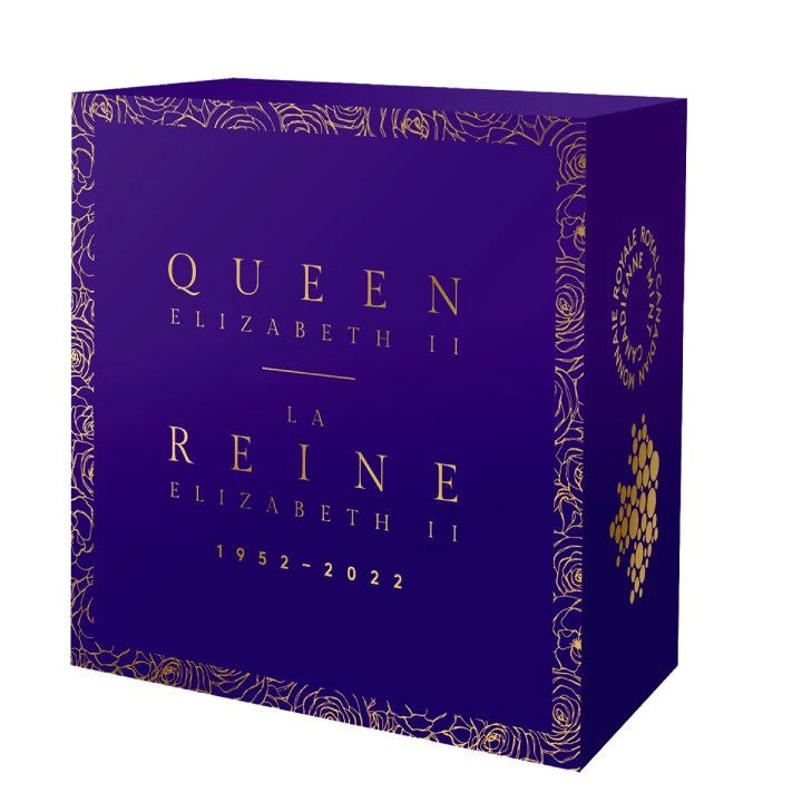 Canada: The Imperial State Crown pozłacany $1 Srebro 2022 Proof