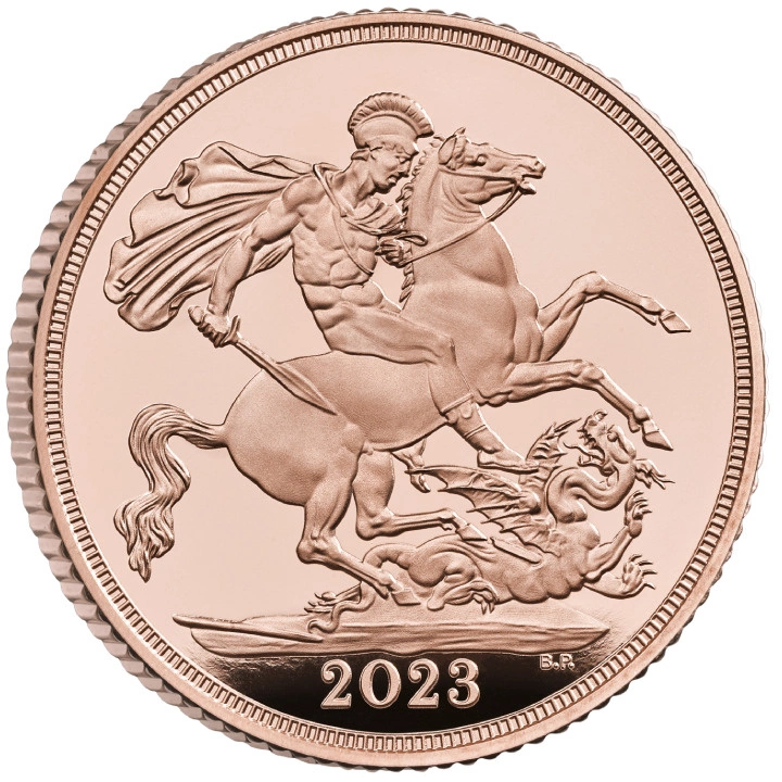 Wielka Brytania: The Coronation of His Majesty King Charles Sovereign Zestaw 5 monet 2023 Proof