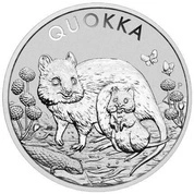 Quokka 1 uncja Srebra 2021
