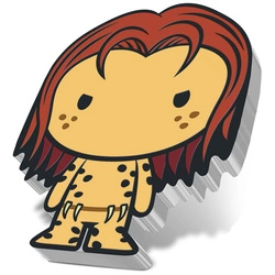 Niue: DC Comics - Cheetah Chibi Coin kolorowany 1 uncja Srebra 2021 Proof
