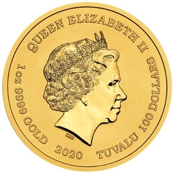 Tuvalu: Homer Simpson 1 uncja Złota 2020