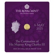 The Coronation of His Majesty King Charles III 1/40 uncji Złota 2023 Proof