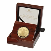 The Coronation of His Majesty King Charles III 1 uncja Złota 2023 Proof