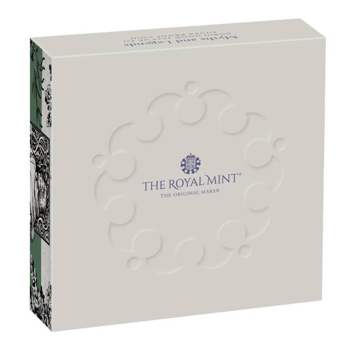 Myths & Legends: Robin Hood 2 uncje Srebra 2024 Proof