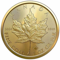 Kanadyjski Liść Klonowy 1 uncja Złota 2022