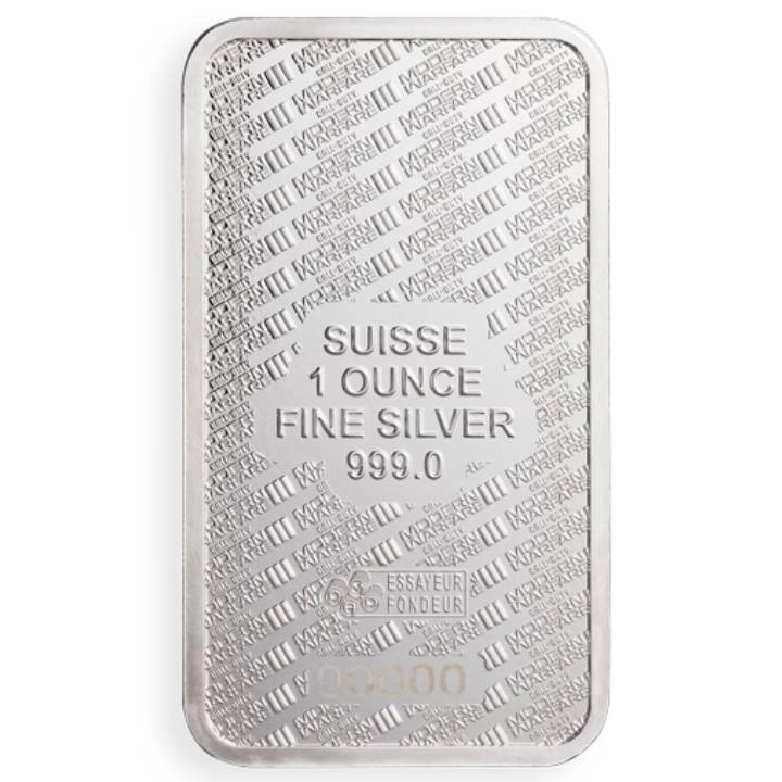 Sztabka Pamp Call of Duty: Modern Warfare III 1 uncja Srebra 2024 LBMA GD Refiner