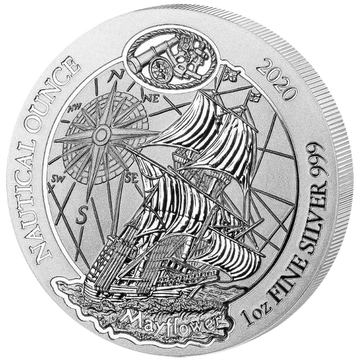 Nautical Ounce: Mayflower 1 uncja Srebra 2020