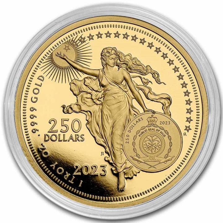 Niue: Icons of Inspiration - Thomas Edison 1 uncja Złota 2023