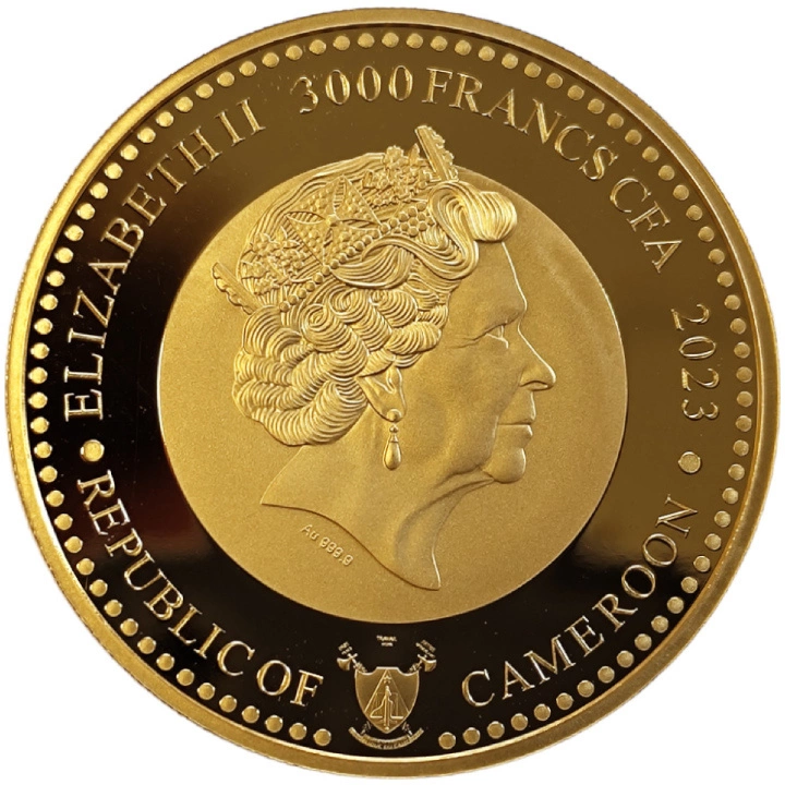 Cameroon: The Viking Age - Justice 1 uncja Złota 2023